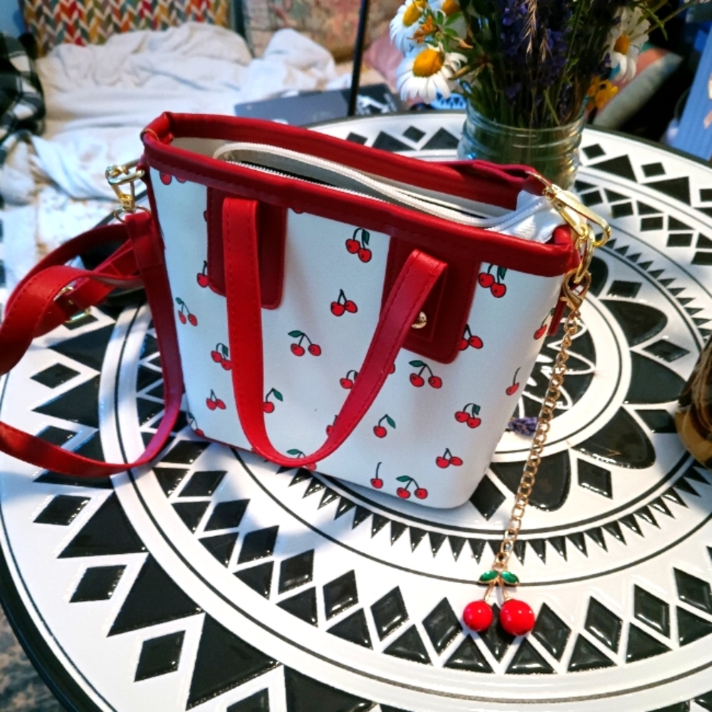 Cherry Purse New and Wonderful